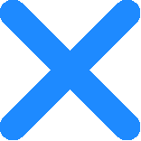 graphic of a light blue "X"
