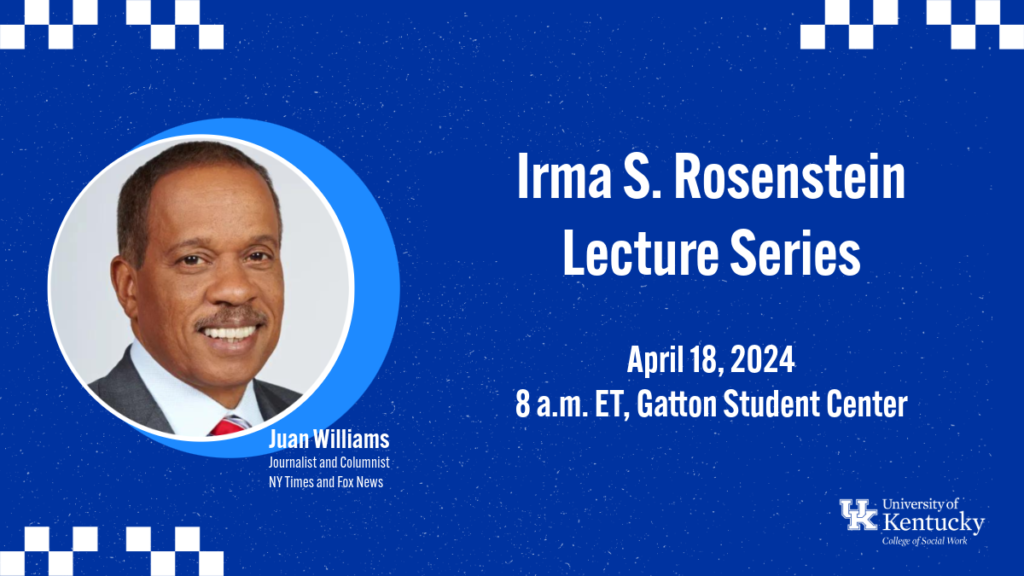 UK CoSW to host Rosenstein Lecture on April 18.