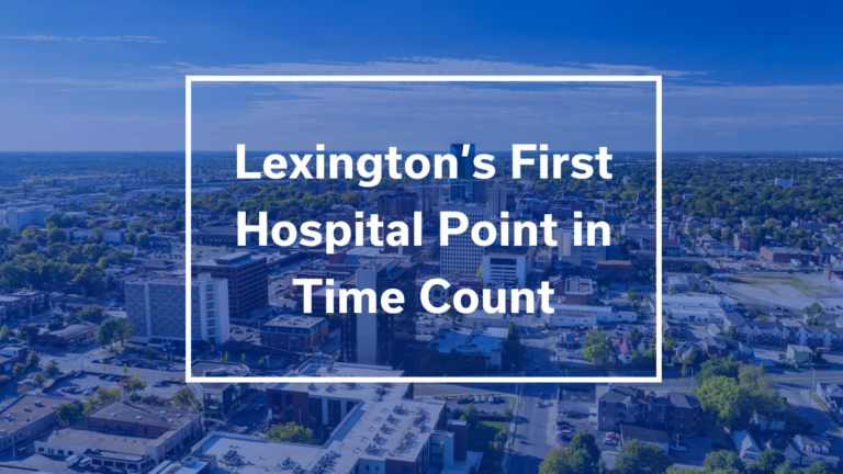 Lexington's First Hospital Point in Time Count