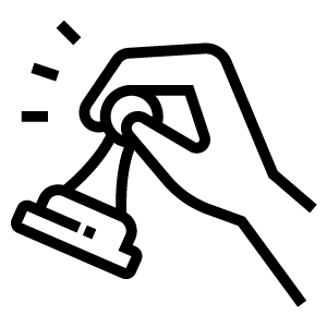 Icon of a hand putting down a chess piece