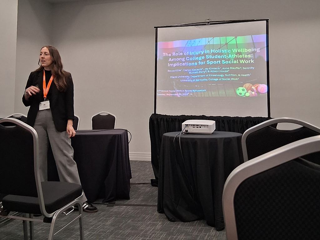 College of Social Work attends Alliance of Social Workers in Sports Annual Symposium