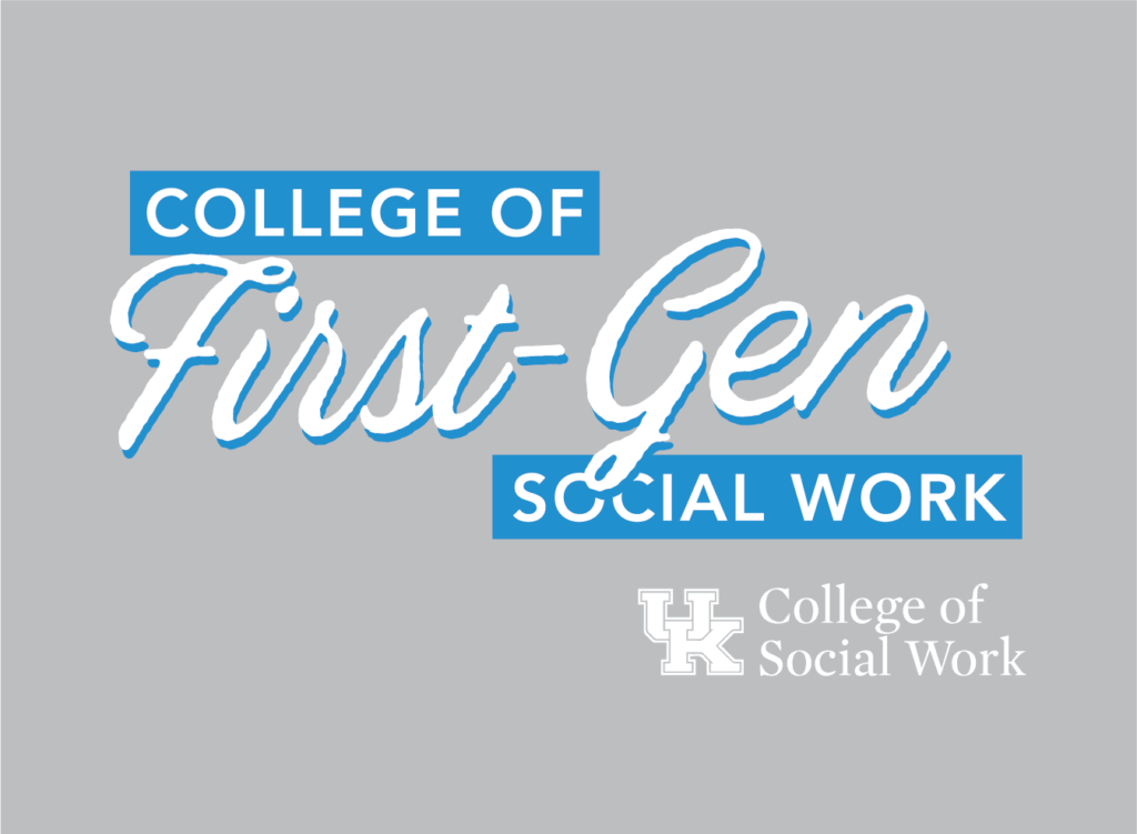 College of Social Work First-Gen logo