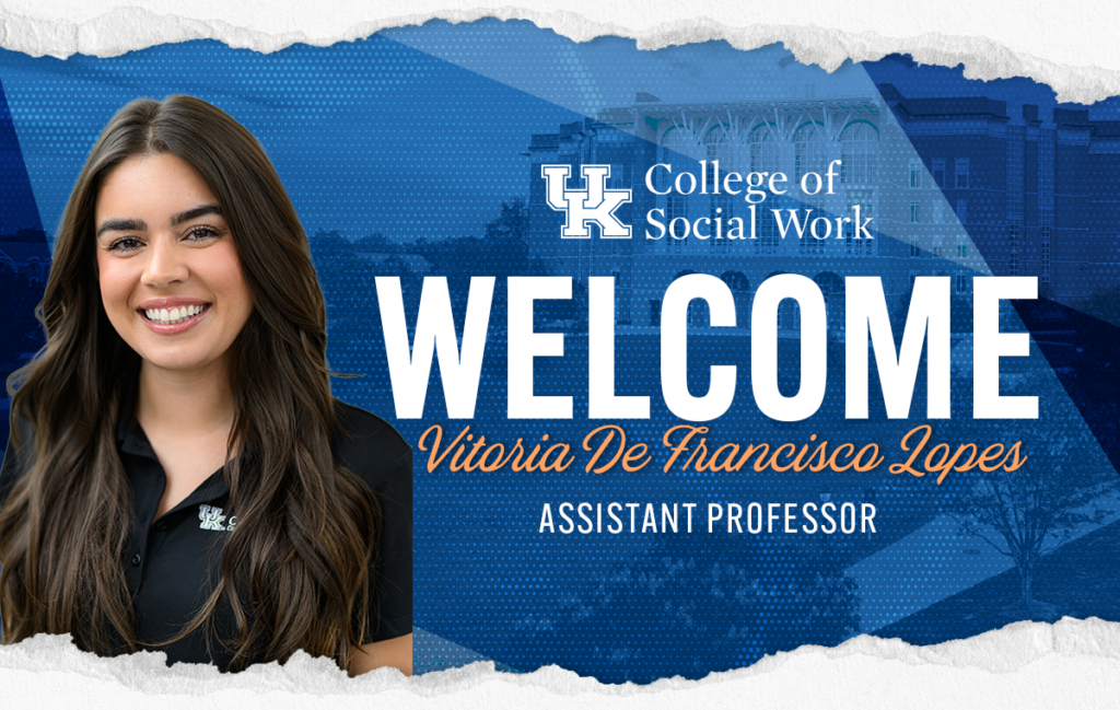 Welcome Vitoria De Francisco Lopes to CoSW Faculty