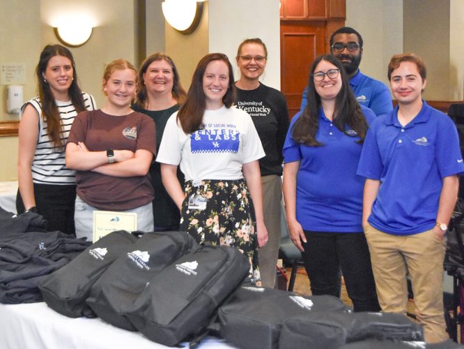 College of Social Work staff at the Medically Complex Training