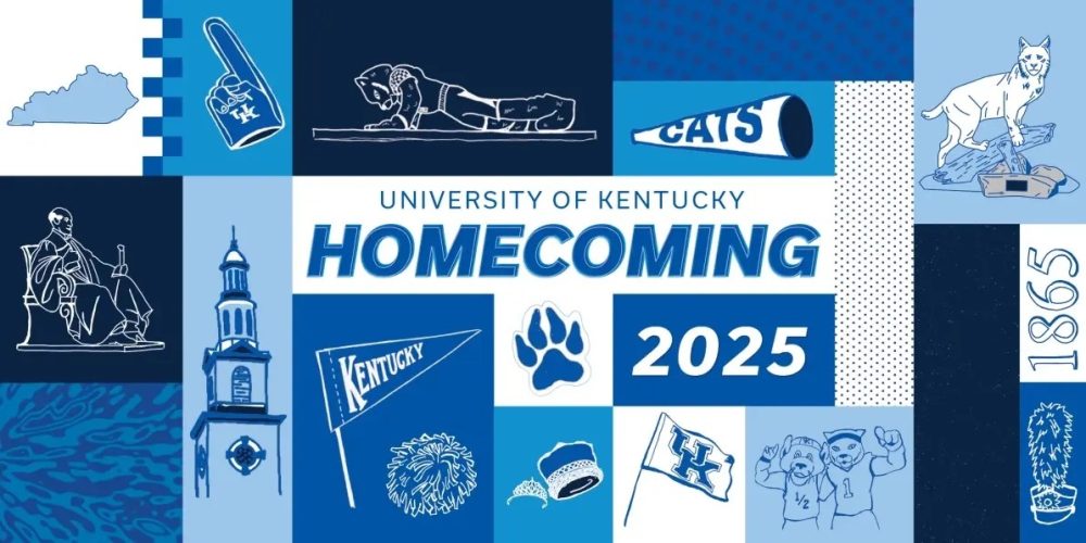 University of Kentucky Homecoming 2025 banner