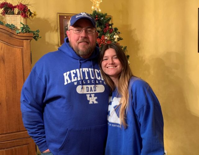 Jason Smith pictured with his daughter Raven Whitaker-Smith (Photo courtesy Marybeth Smith/GMA)